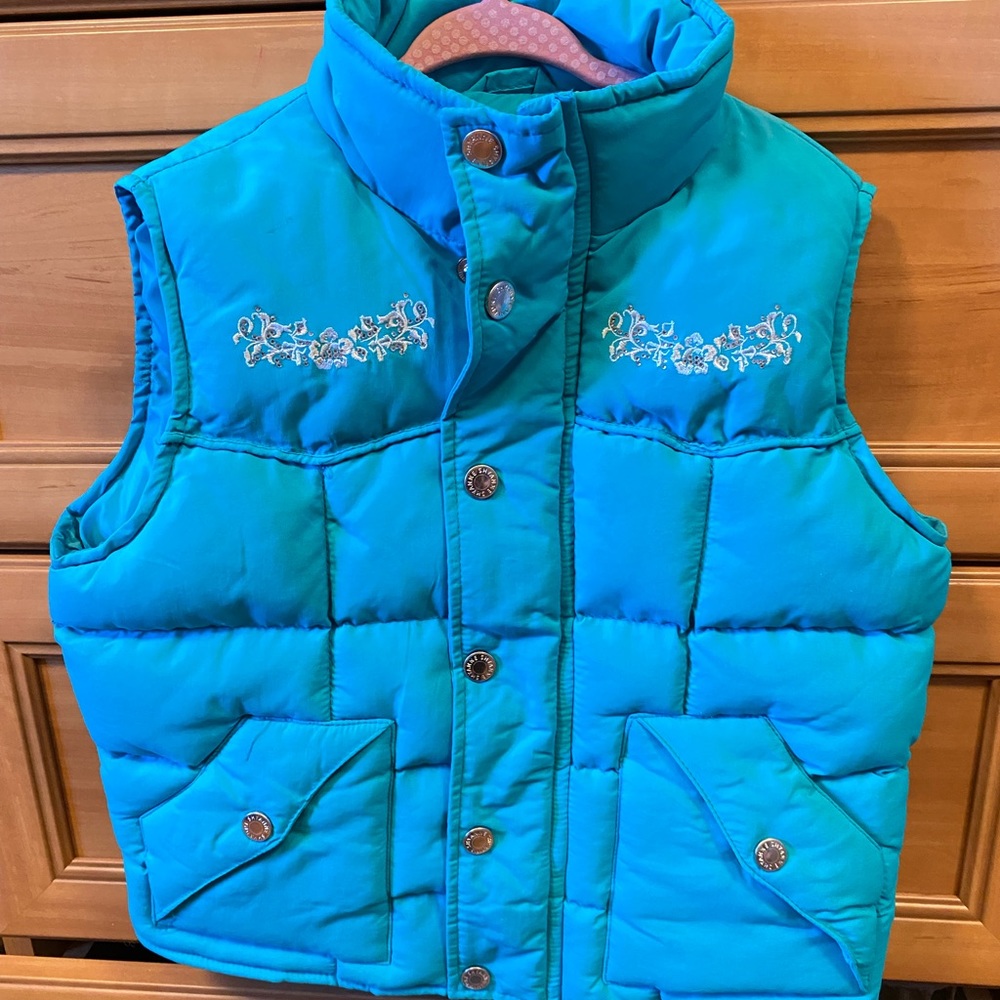 Girls Puffer Vest Size 2